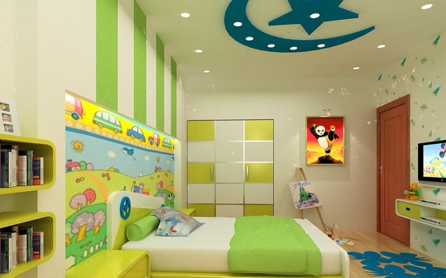 Những điều cần lưu ý khi thiết kế nội thất phòng ngủ trẻ em